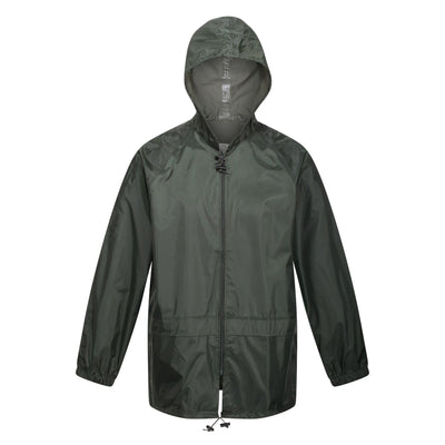 Regatta Professional Mens Stormbreak Waterproof Jacket Dark Olive 1#colour_dark-olive