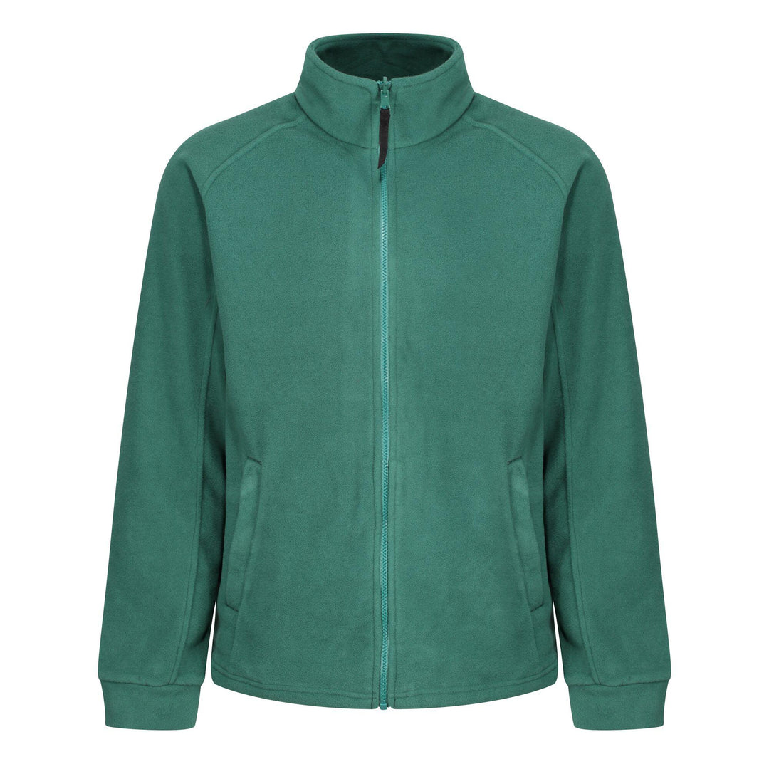 Regatta Professional Mens Thor III Full Zip Fleece Bottle Green 1#colour_bottle-green