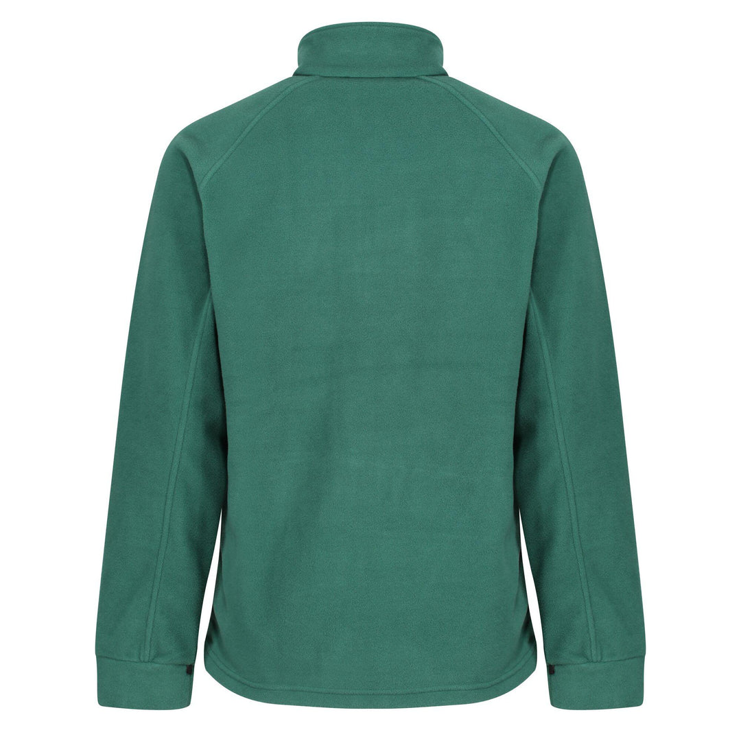 Regatta Professional Mens Thor III Full Zip Fleece Bottle Green 2#colour_bottle-green