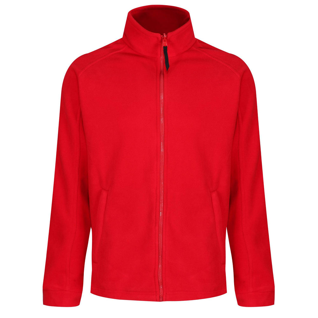 Regatta Professional Mens Thor III Full Zip Fleece Classic Red 1#colour_classic-red