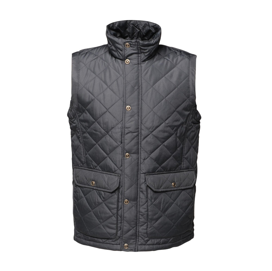 Regatta Professional Mens Tyler Diamond Quilted Insulated Bodywarmer Navy 1#colour_navy