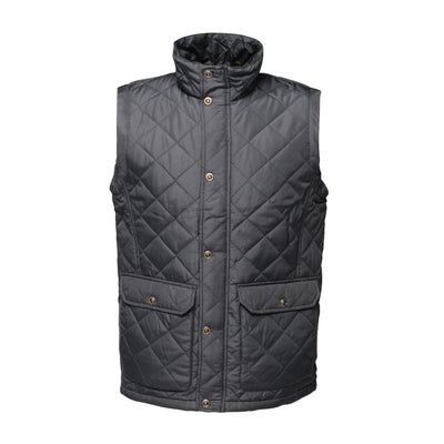 Regatta Professional Mens Tyler Diamond Quilted Insulated Bodywarmer Navy 1#colour_navy