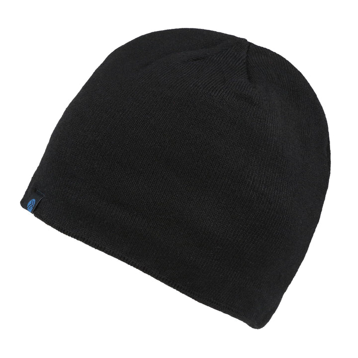 Regatta Professional Mens Waterproof Beanie Black Petrol 1#colour_black-petrol