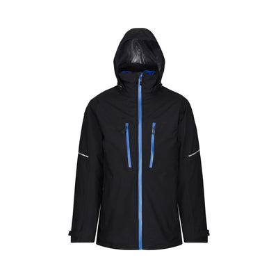 Regatta Professional Mens XPro Evader III 3-in-1 Waterproof Insulated Jacket Black Oxford Blue 1#colour_black-oxford-blue