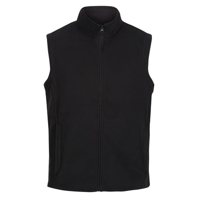 Regatta Professional Micro Fleece Bodywarmer Black 1#colour_black