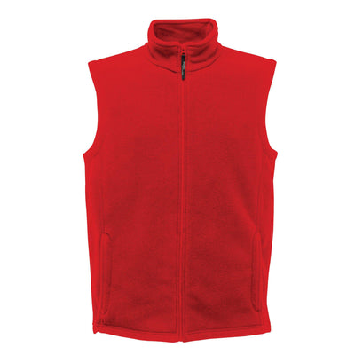 Regatta Professional Micro Fleece Bodywarmer Classic Red 1#colour_classic-red