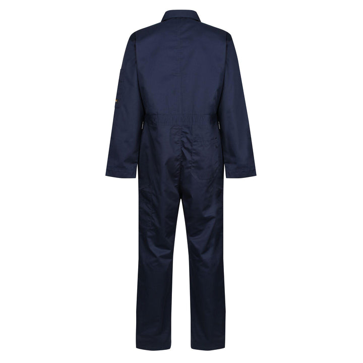 Regatta Professional Pro Stud Fasten Coverall Navy 2#colour_navy