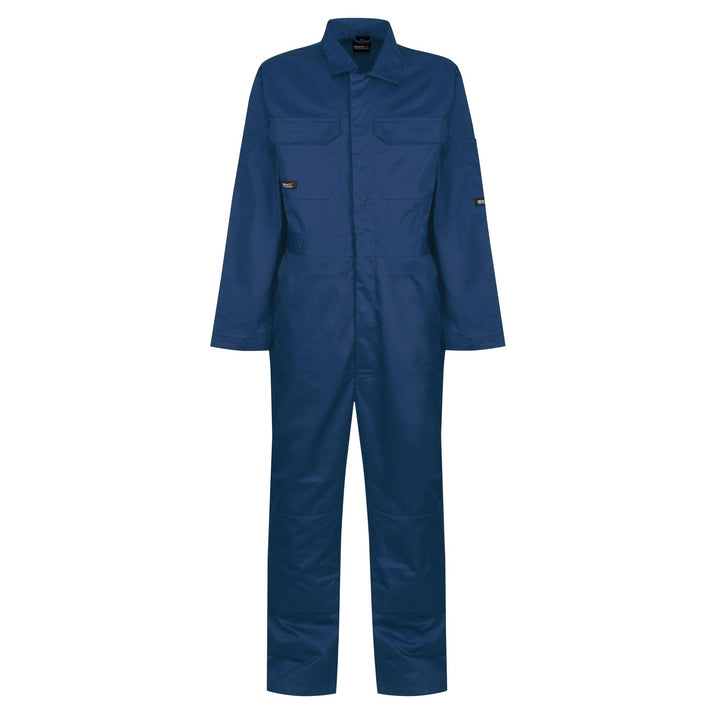 Regatta Professional Pro Stud Fasten Coverall Royal Blue 1#colour_royal-blue