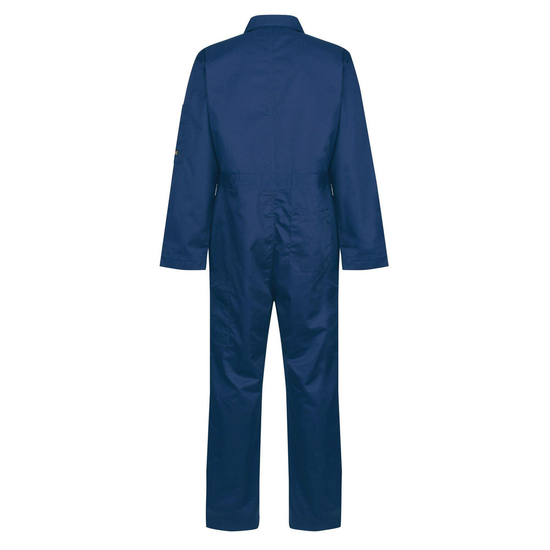 Regatta Professional Pro Stud Fasten Coverall Royal Blue 2#colour_royal-blue