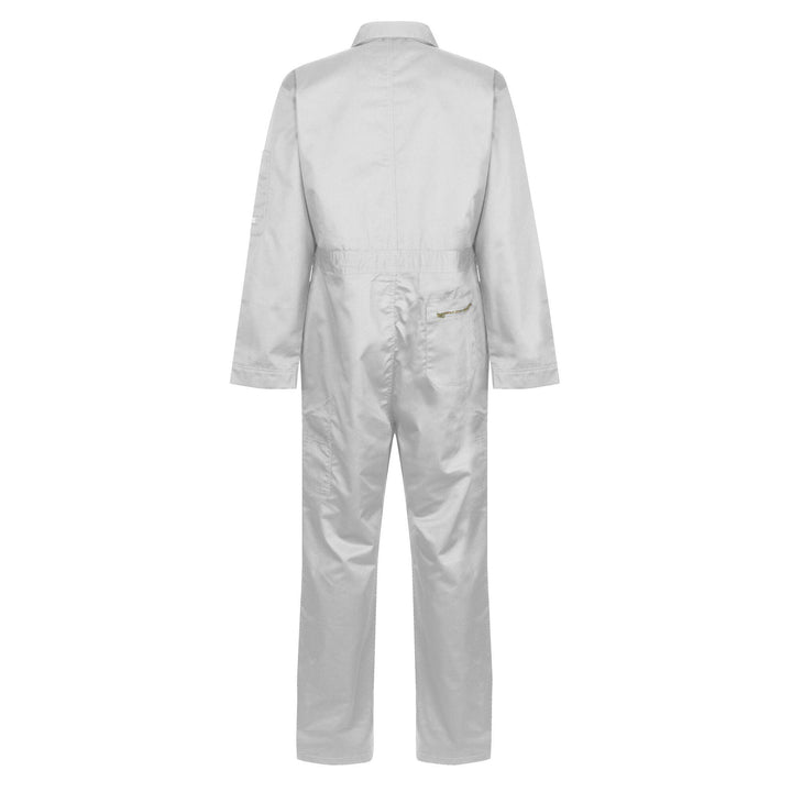 Regatta Professional Pro Zip Fasten Coverall White 2#colour_white