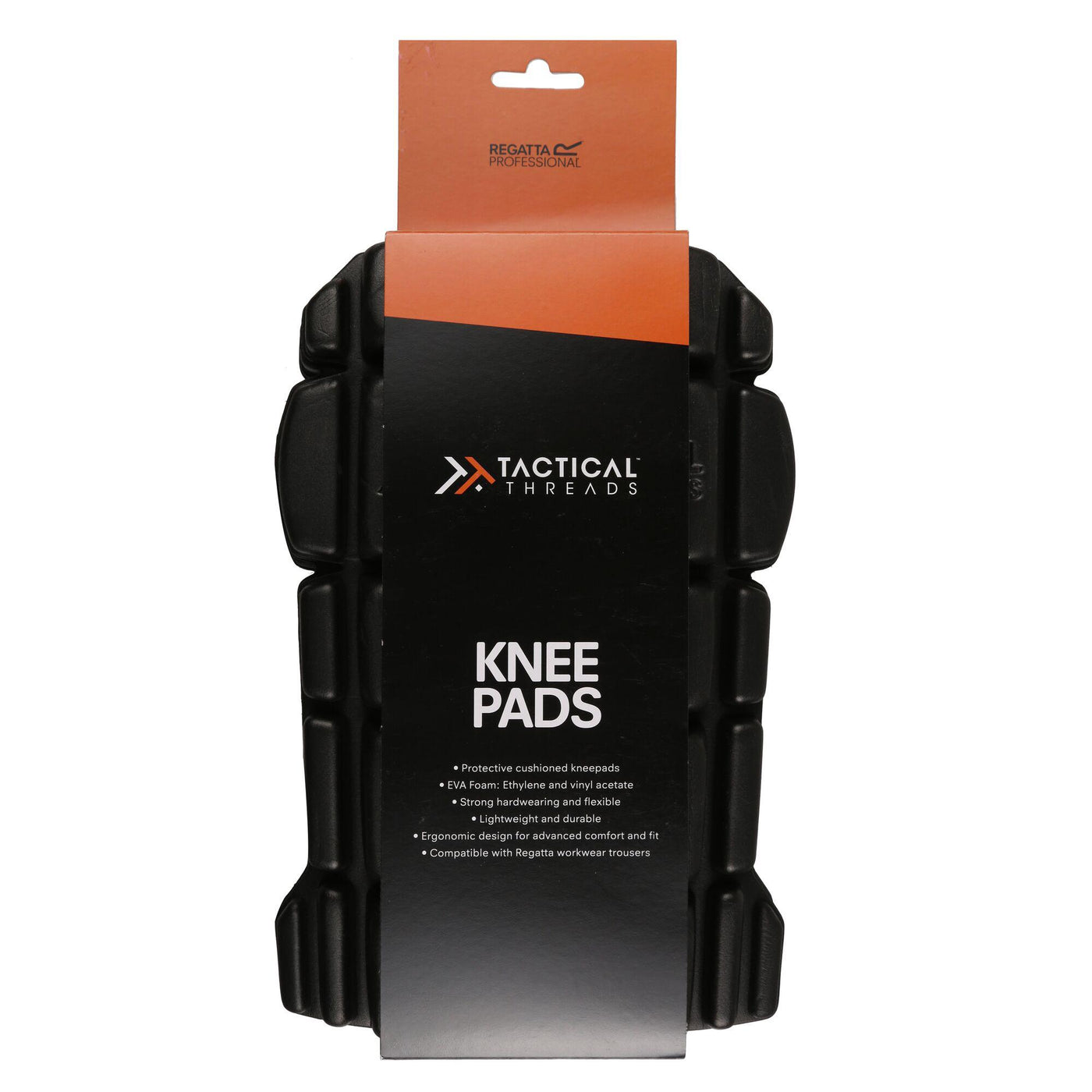 Regatta Professional Tactical Knee Pad Black 1#colour_black