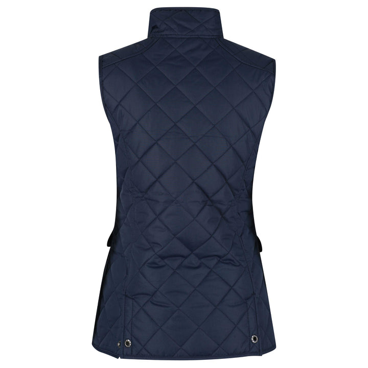 Regatta Professional Tarah Diamond Quilt Bodywarmer Navy 2#colour_navy