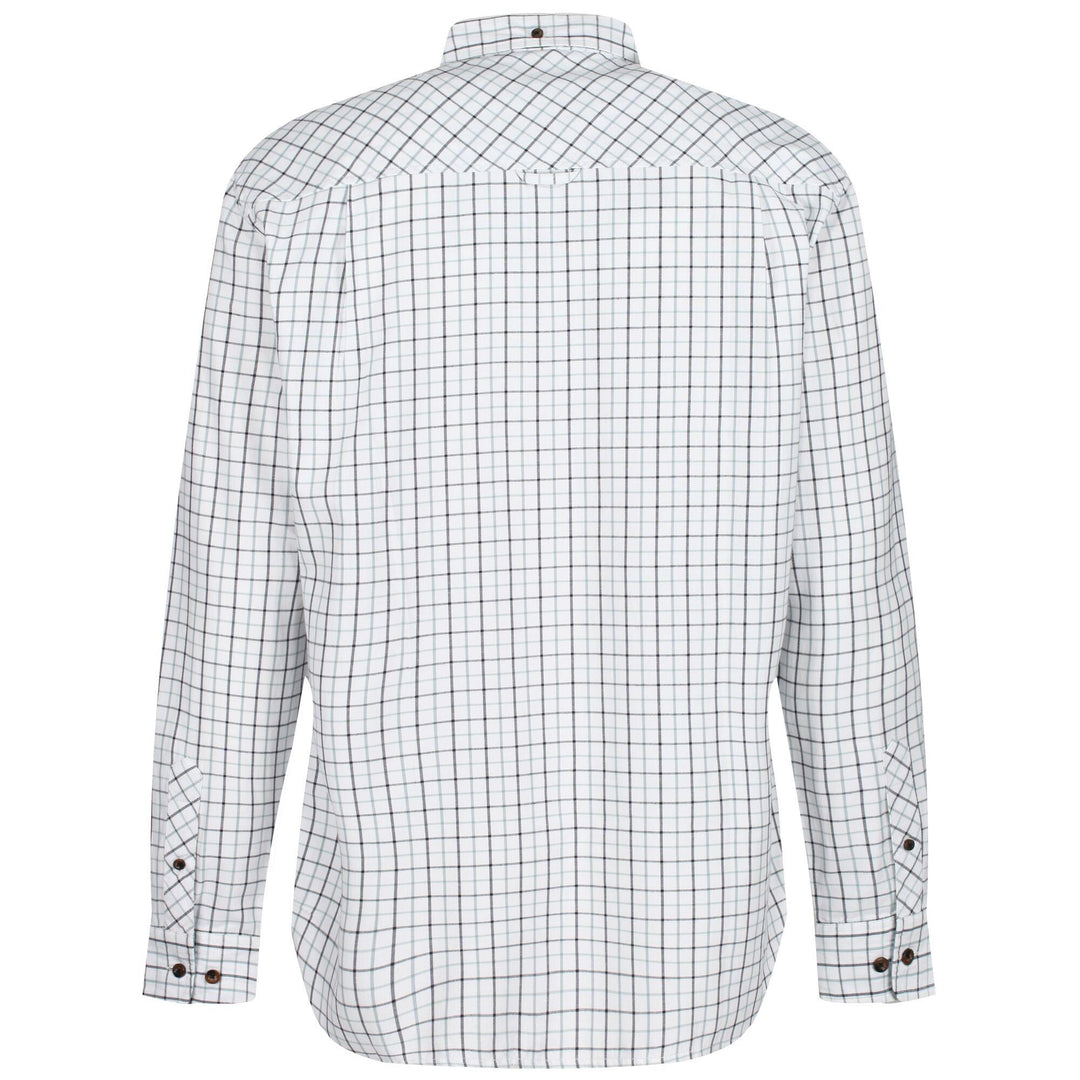 Regatta Professional Tattersall Check Shirt Blue Check 2#colour_blue-check