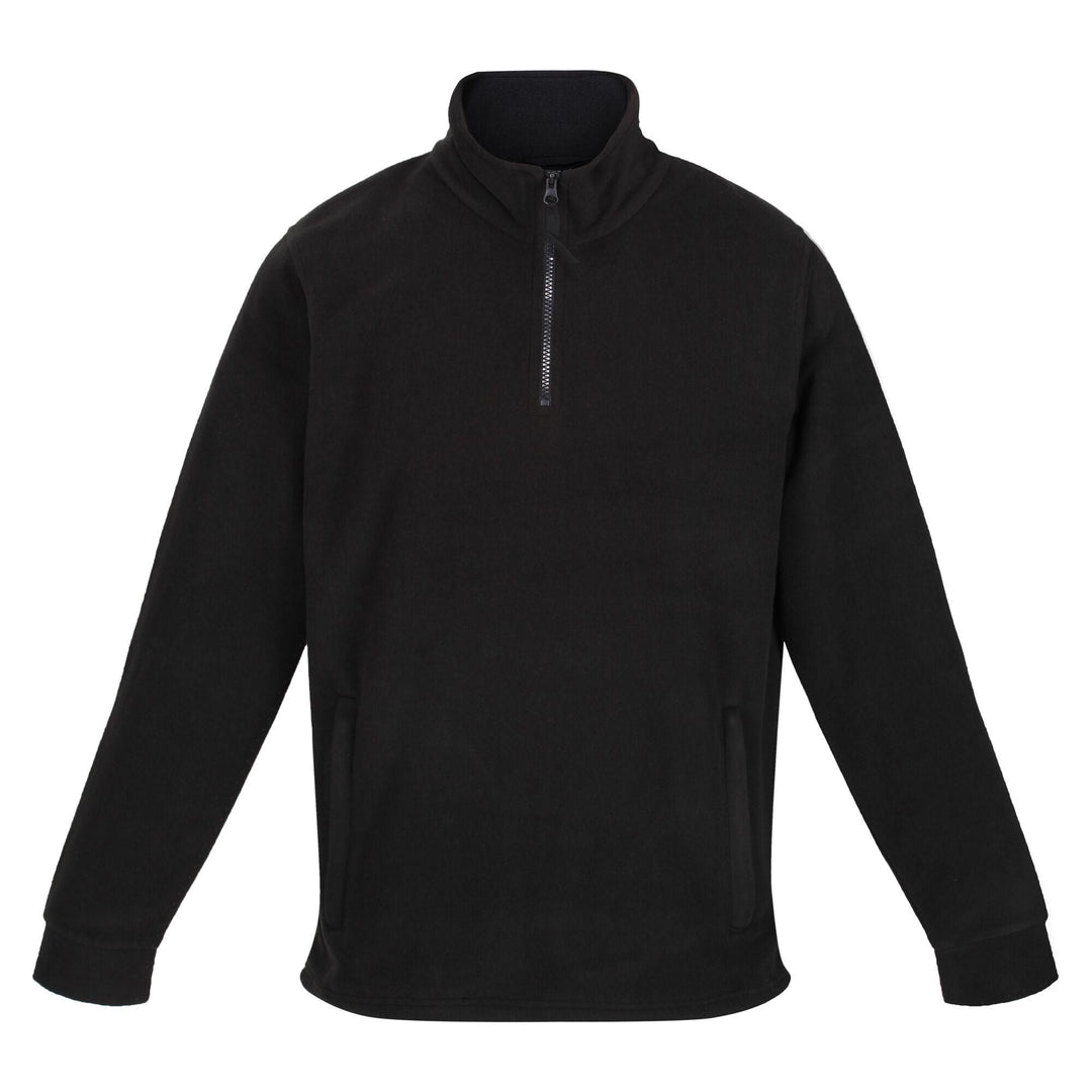 Regatta Professional Thor Overhead Fleece Black 1#colour_black