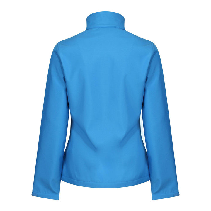 Regatta Professional Womens Ablaze 3-layer Printable Softshell Jacket French Blue Navy 2#colour_french-blue-navy