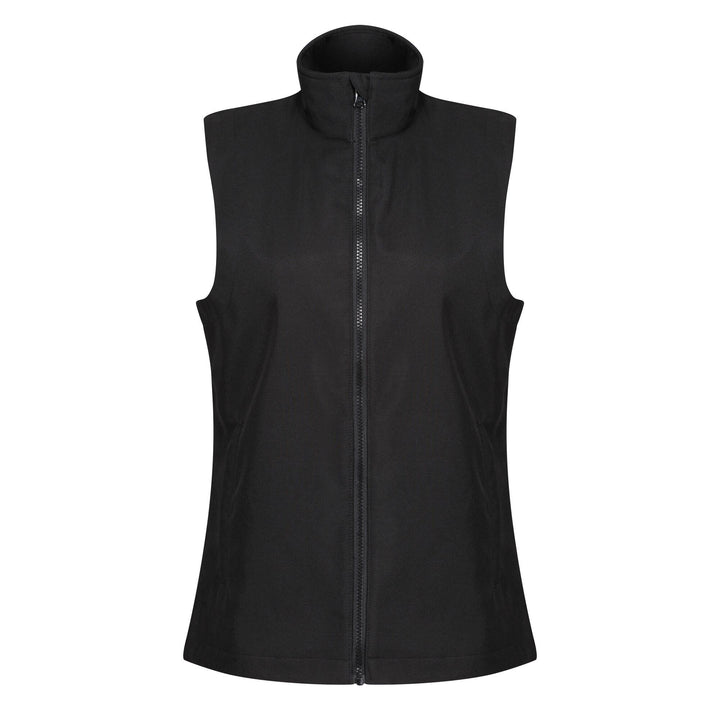 Regatta Professional Womens Ablaze Printable Bodywarmer Black 1#colour_black