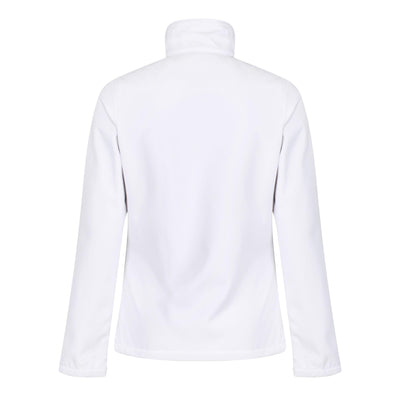 Regatta Professional Womens Ablaze Printable Softshell Jacket White Light Steel 2#colour_white-light-steel