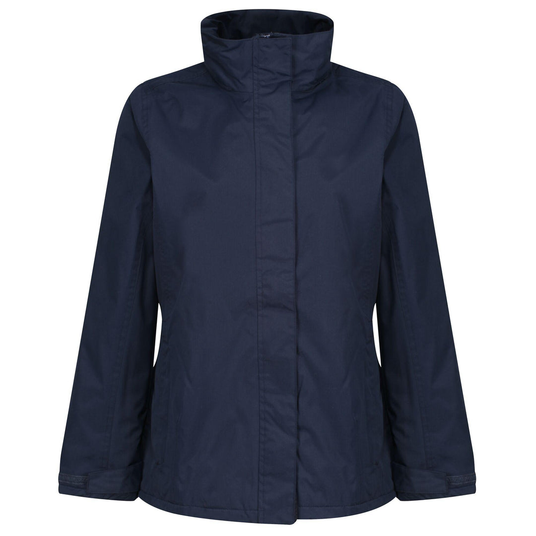 Regatta Professional Womens Beauford Waterproof Jacket Navy 1#colour_navy