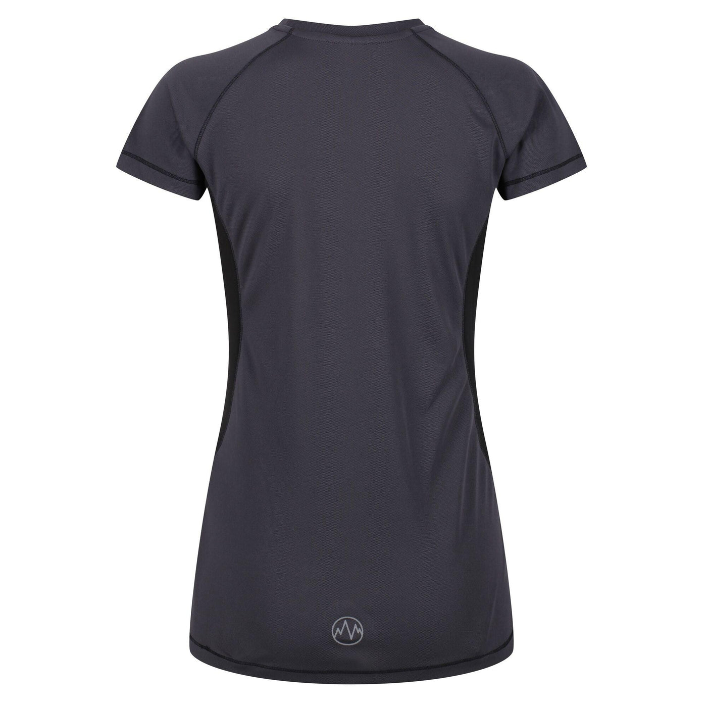 Regatta Professional Womens Beijing Lightweight Cool and Dry T-Shirt Iron Black 2#colour_iron-black