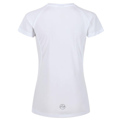 Regatta Professional Womens Beijing Lightweight Cool and Dry T-Shirt White 2#colour_white