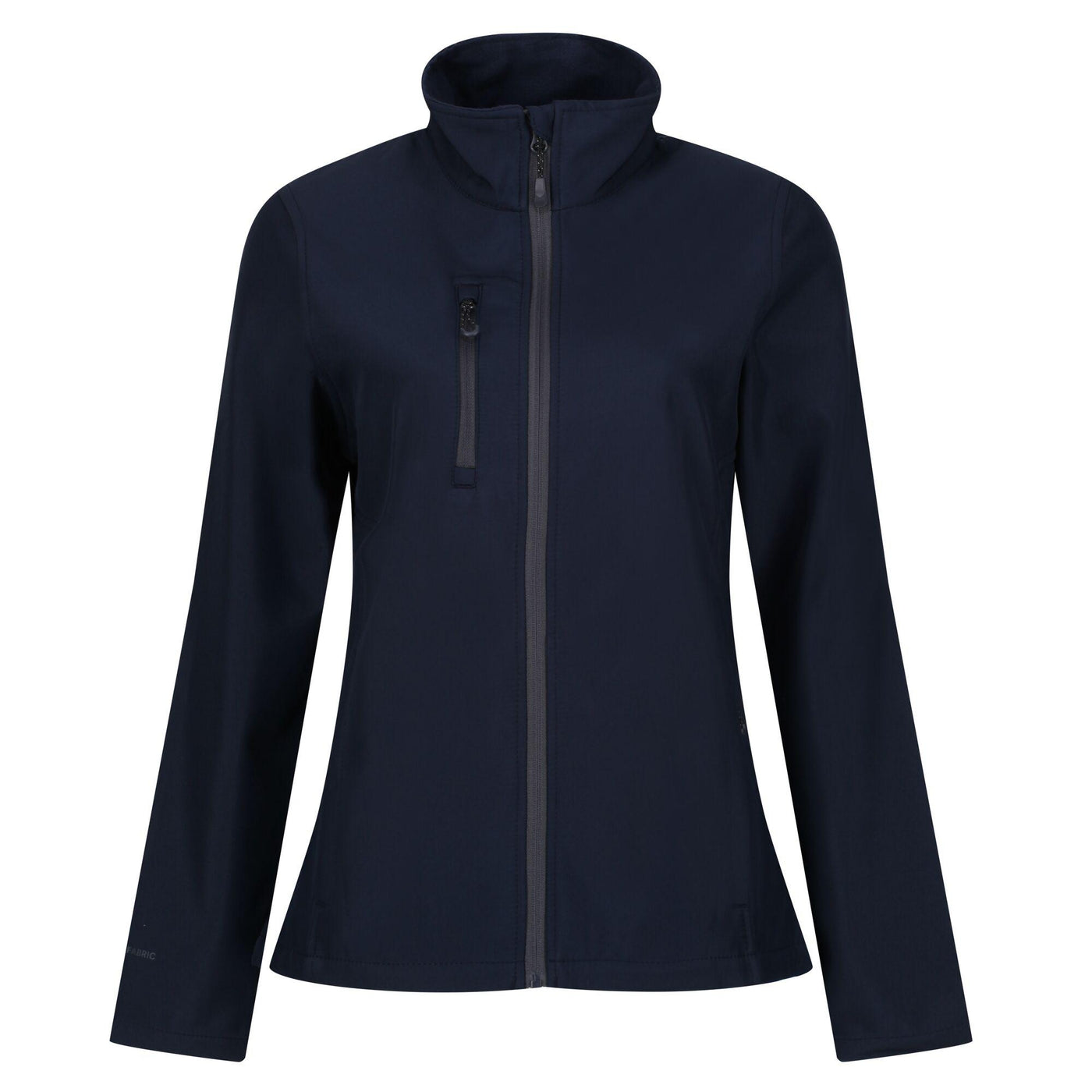 Regatta Professional Womens Honestly Made Recycled Softshell Jacket Navy 1#colour_navy