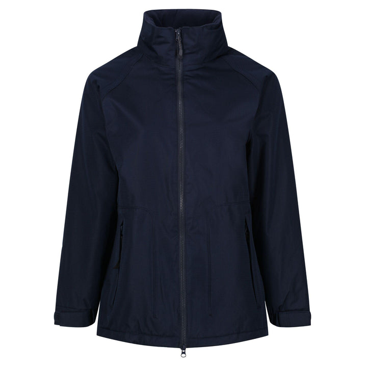 Regatta Professional Womens Hudson Fleece Lined Jacket Navy 1#colour_navy