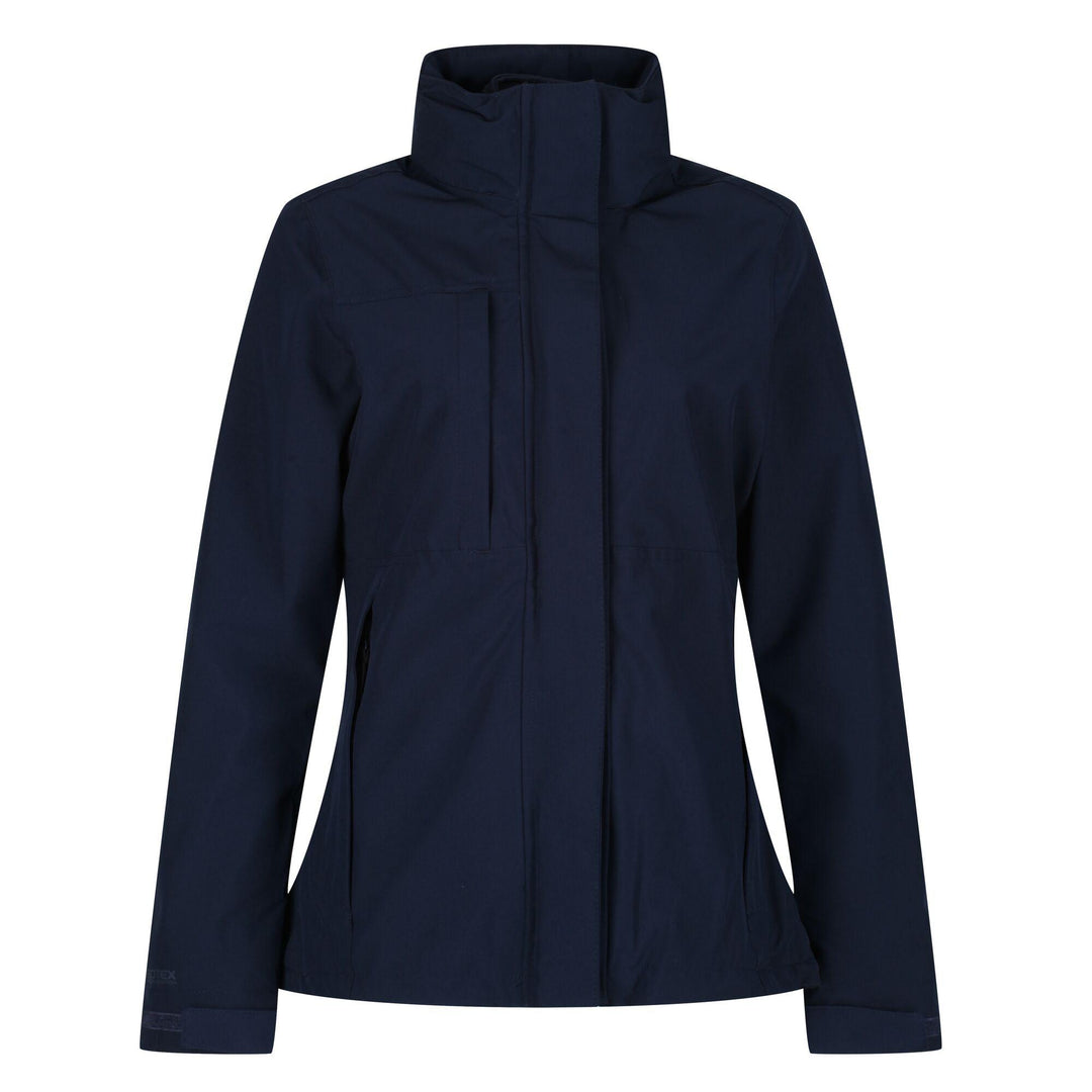 Regatta Professional Womens Kingsley Waterproof Stretch 3-in-1 Jacket Navy 1#colour_navy