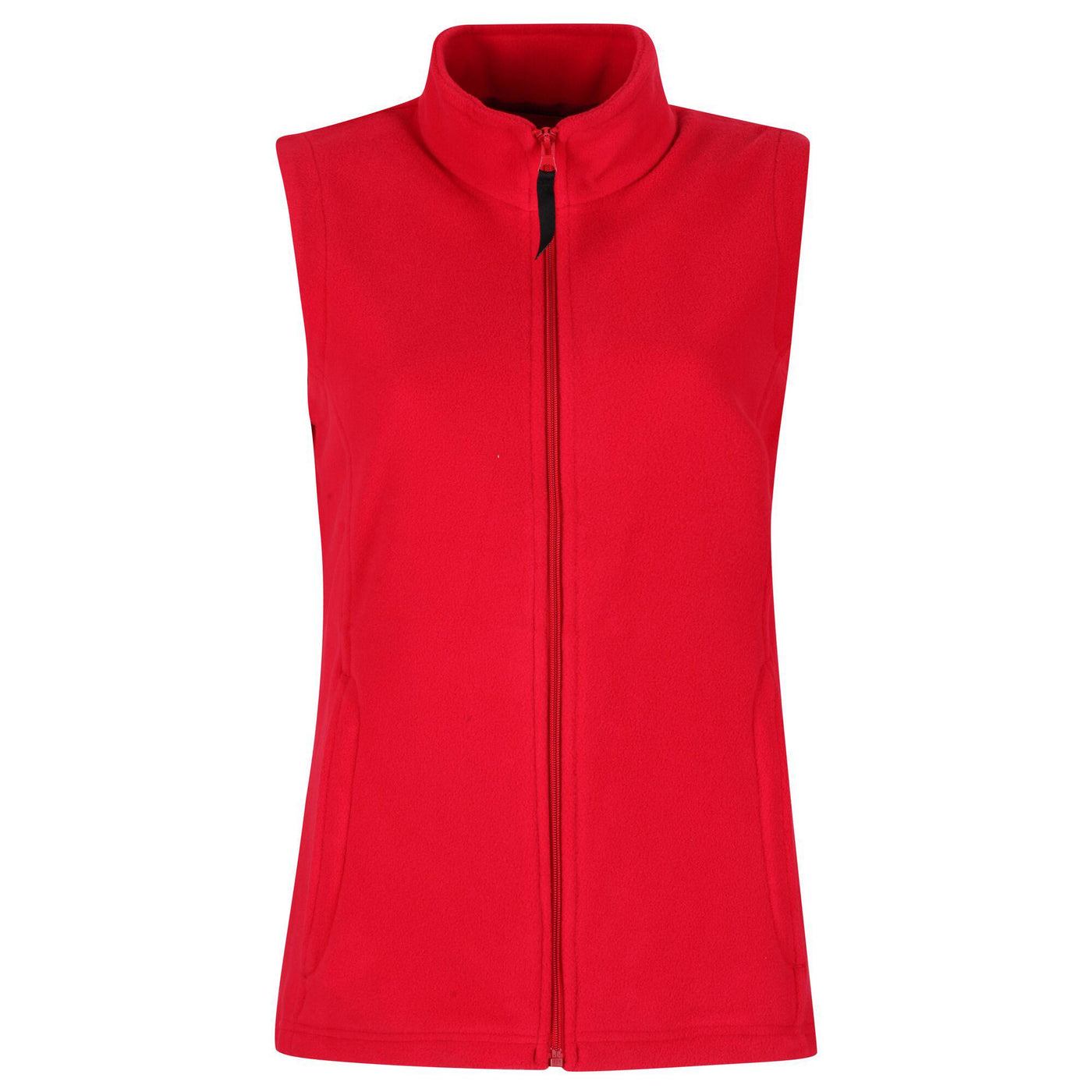 Regatta Professional Womens Micro Fleece Bodywarmer Classic Red 1#colour_classic-red