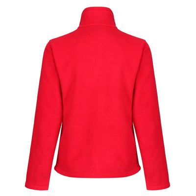 Regatta Professional Womens Micro Lightweight Full Zip Fleece Classic Red 2#colour_classic-red