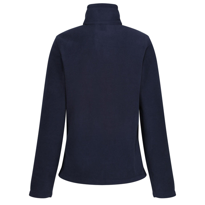 Regatta Professional Womens Micro Lightweight Full Zip Fleece Dark Navy 2#colour_dark-navy