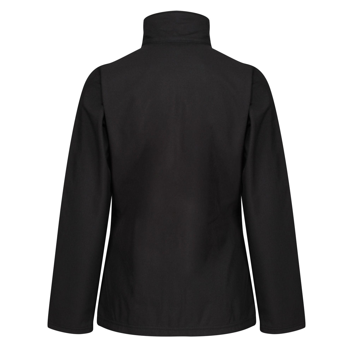 Regatta Professional Womens Octagon II Printable 3-Layer Membrane Softshell Jacket Black 2#colour_black