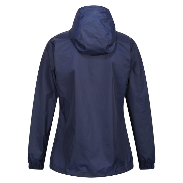 Regatta Professional Womens Packaway Waterproof Jacket Navy 2#colour_navy