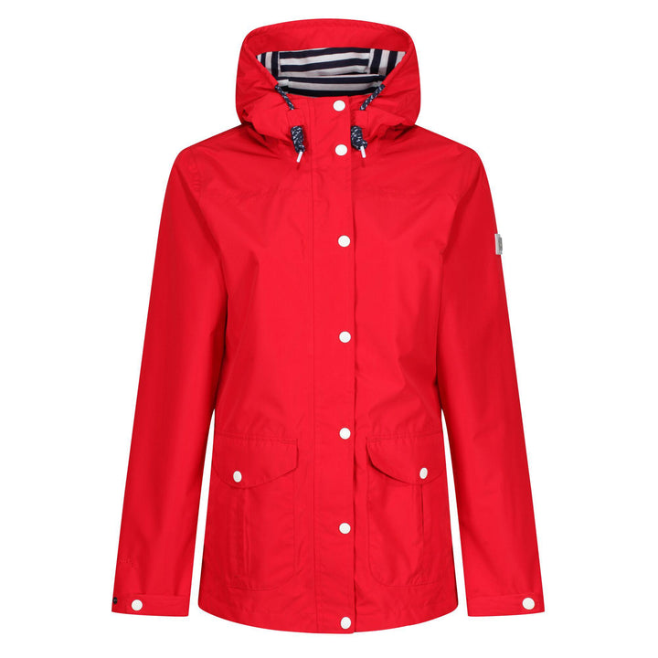 Regatta Professional Womens Phoebe Waterproof Jacket True Red 1#colour_true-red