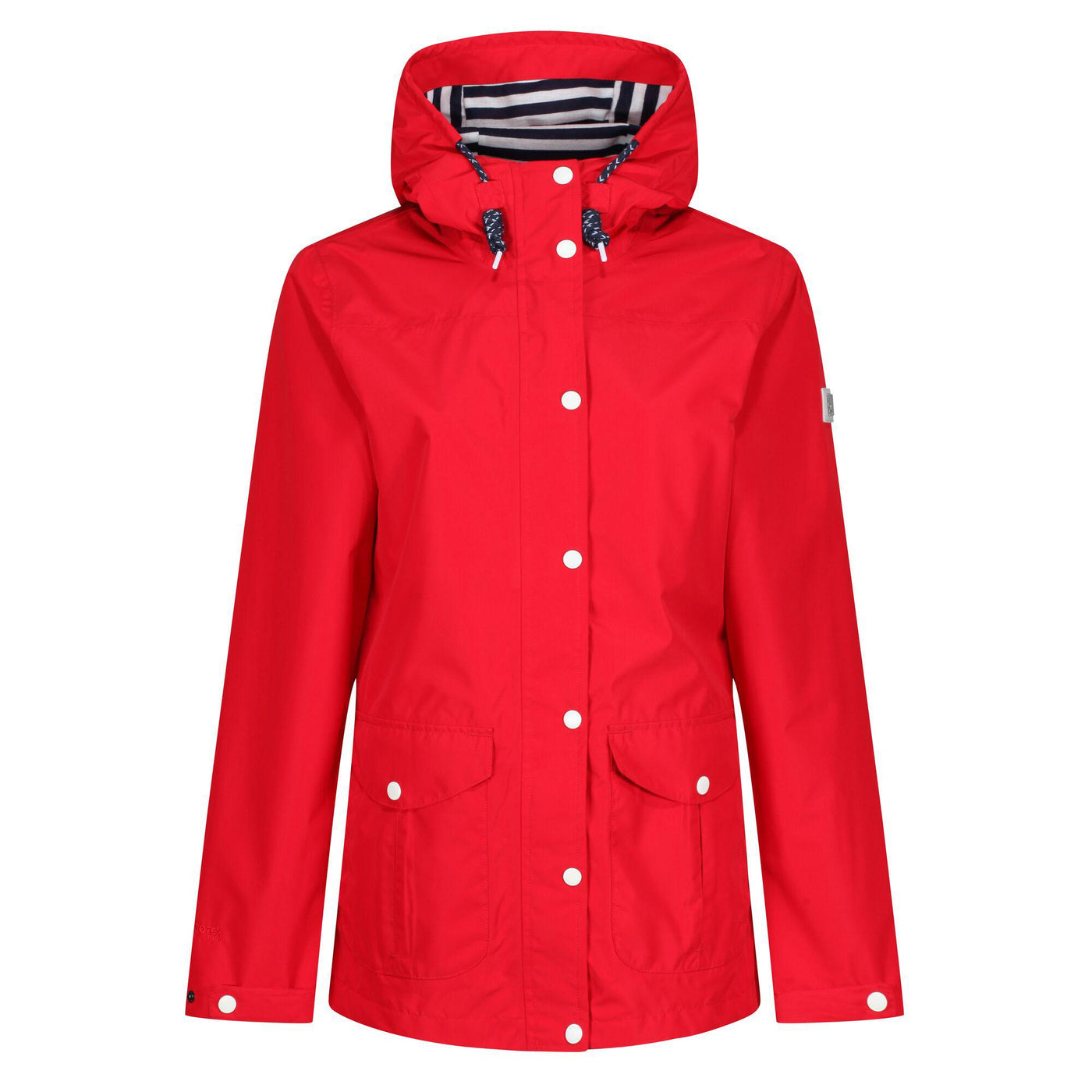 Regatta Professional Womens Phoebe Waterproof Jacket True Red 1#colour_true-red