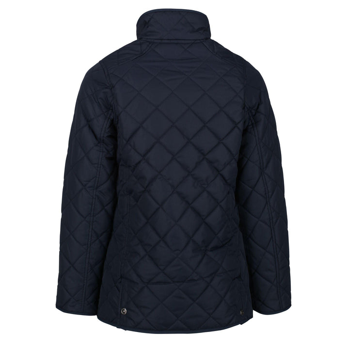 Regatta Professional Womens Tarah Quilted Jacket Navy 2#colour_navy