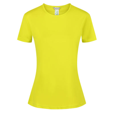 Regatta Professional Womens Torino T-Shirt Neon Spring 1#colour_neon-spring