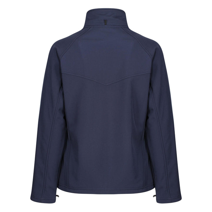 Regatta Professional Womens Uproar Interactive Softshell Jacket Navy 2#colour_navy