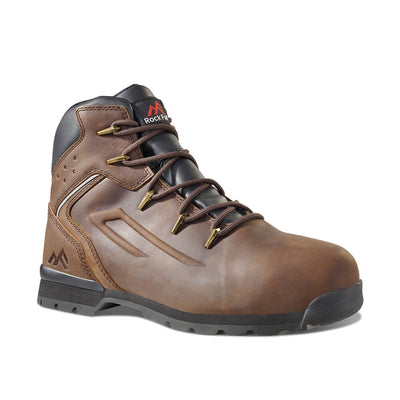 Rock Fall RF360 Pacer S7S Brown Lightweight Waterproof Safety Boots Brown 1#colour_brown