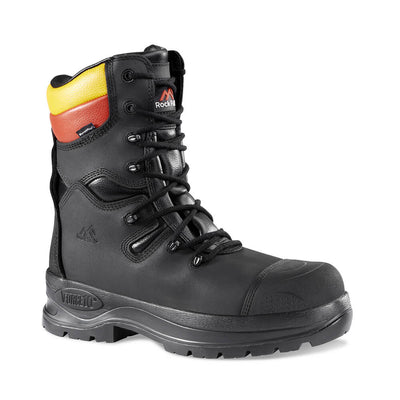 Rock Fall RF810 Arc High Leg Waterproof Electrical Hazard Safety Boots Black Main#colour_black
