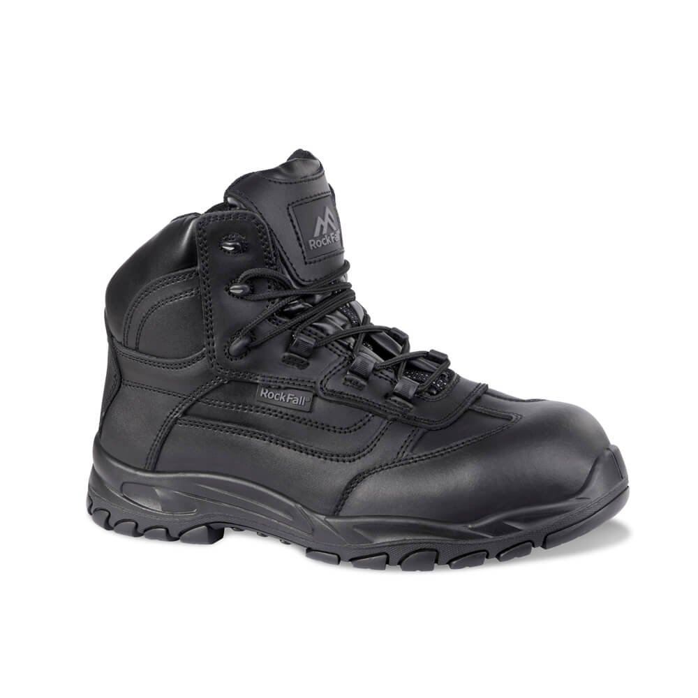 Rock Fall TC340 Dakota Lightweight Safety Boots Black Main#colour_black