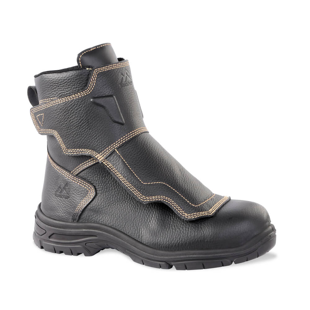 Rock Fall RF8000 Helios Boots - High Leg Electrical Hazard Foundry Safety Boots Black Main#colour_black