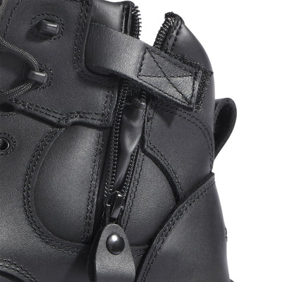 Rock Fall RF333 Melanite Waterproof Safety Boots with Side Zip Black Feature#colour_black