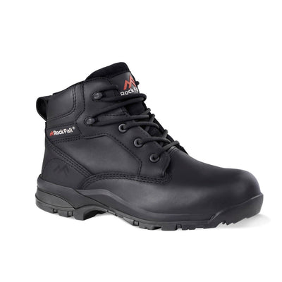 Rock Fall VX950A Onyx Black Womens Waterproof Safety Boots Black Main#colour_black