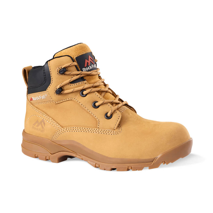 Rock Fall VX950C Onyx Honey Womens Waterproof Safety Boots Honey Main#colour_honey