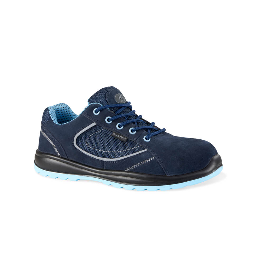 Rock Fall VX700 Pearl Navy Womens ESD Safety Trainers Navy Blue Main#colour_navy-blue