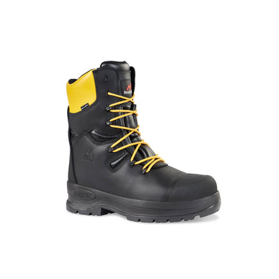 Rock Fall RF800 PowerMax High Leg Waterproof Electrical Hazard Safety Boots Black Main#colour_black