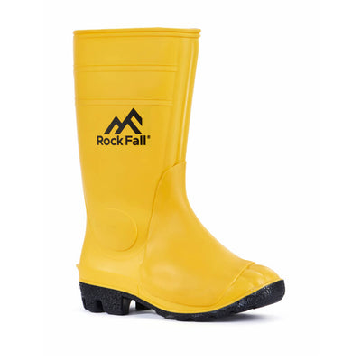 Rock Fall RF210 Swill Powerjet Protection Safety Wellington Boots Yellow Main#colour_yellow