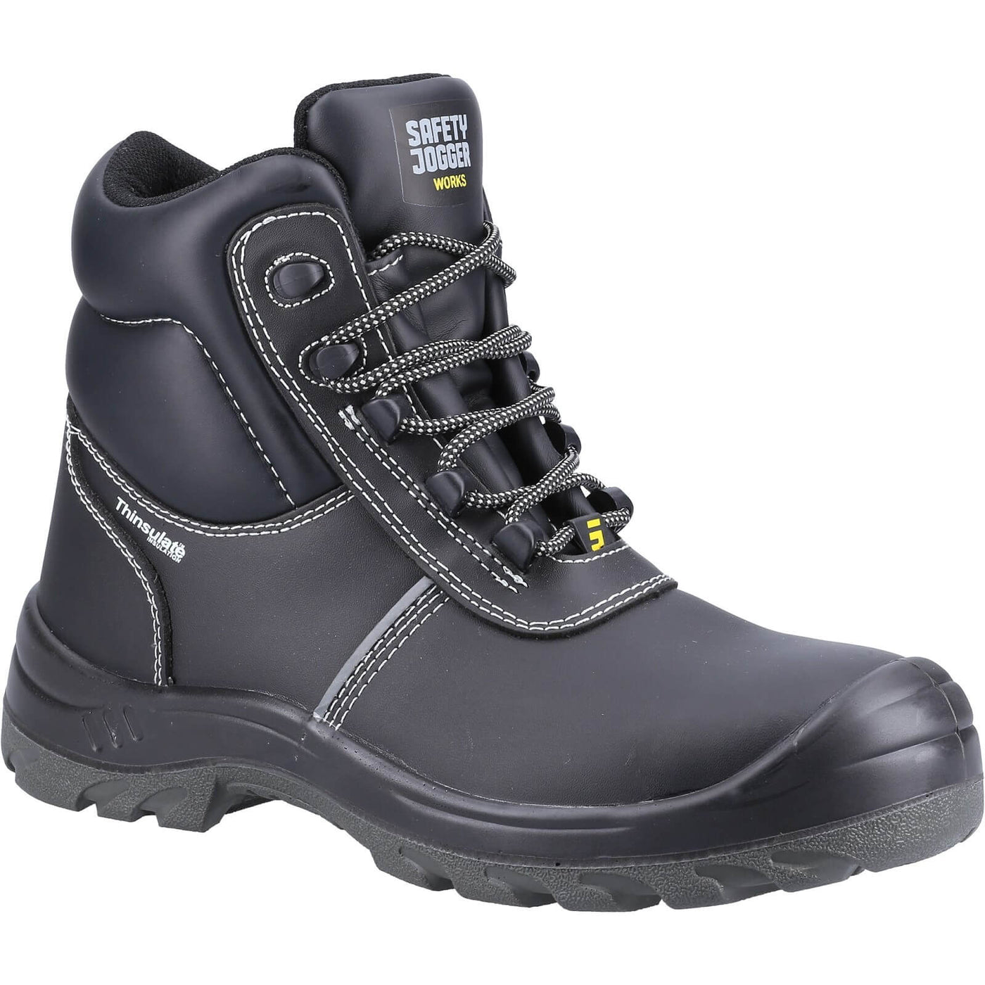 Safety Jogger Aras S3 Boots Black 1#colour_black