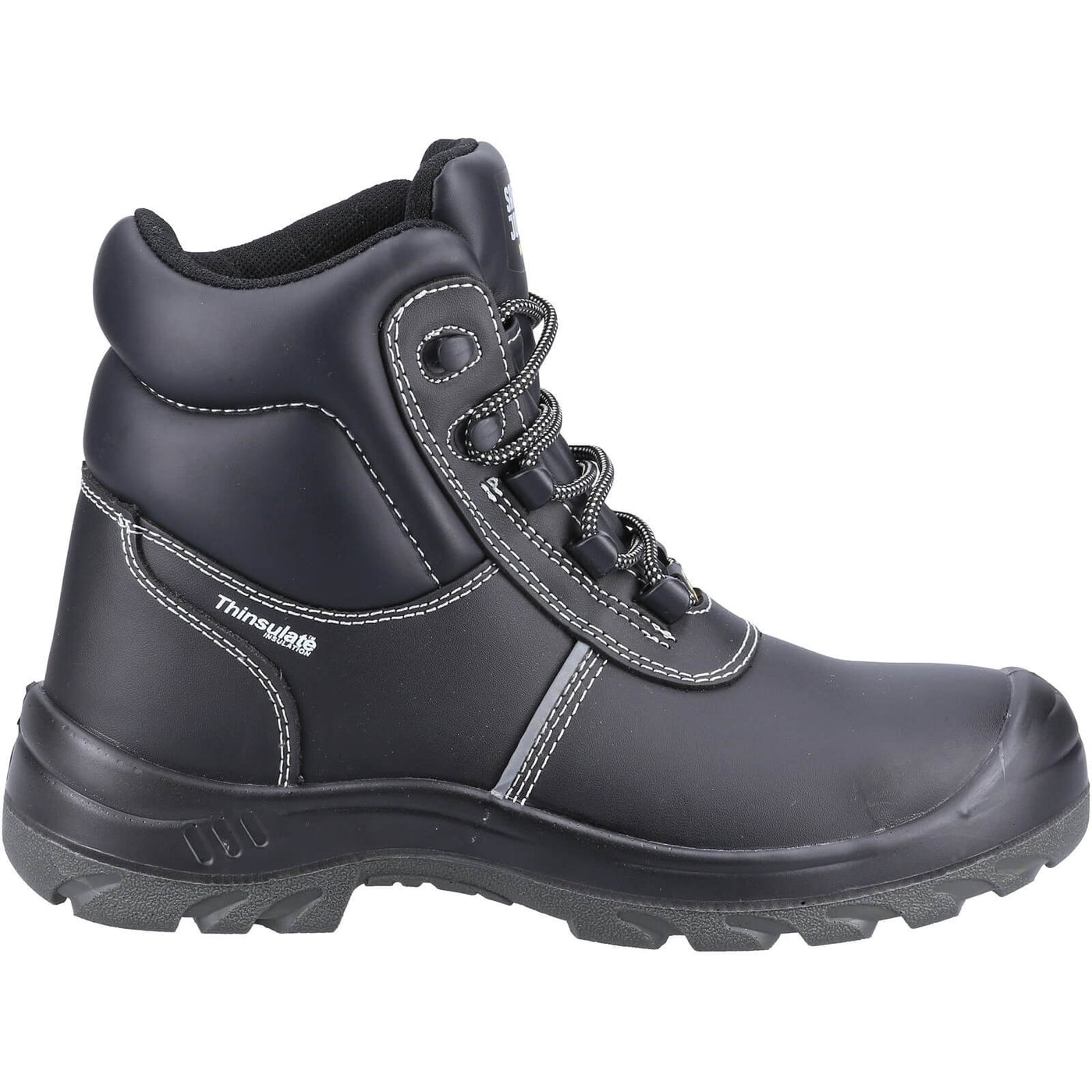 Safety Jogger Aras S3 Boots Black 4#colour_black