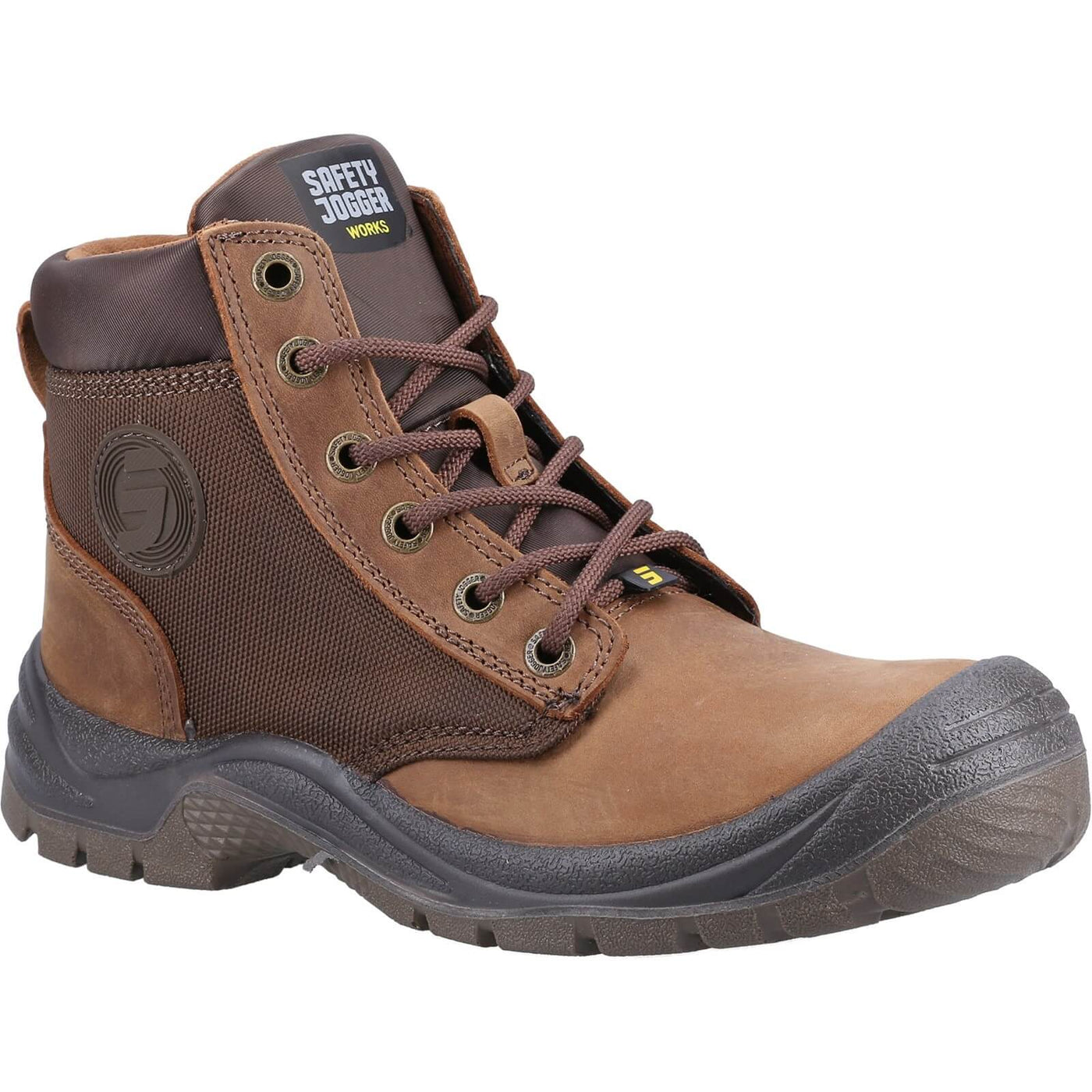 Safety Jogger Dakar S3 Boots Brown/Taupe 1#colour_brown-taupe